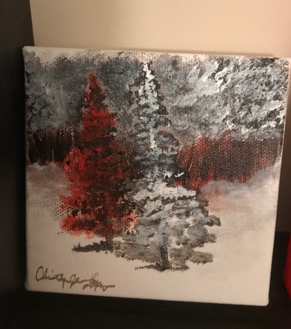 Evergreen Red by Christopher Hoppe
