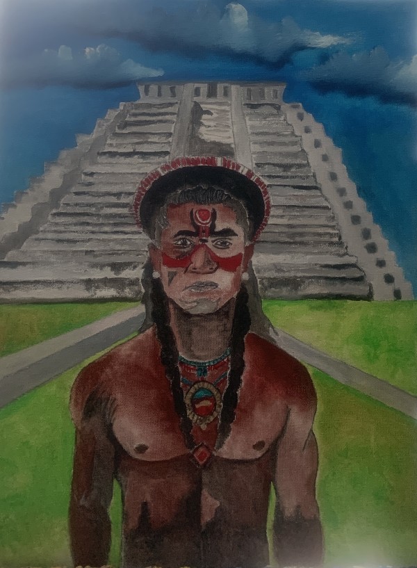 Aztec Warrior by Christopher