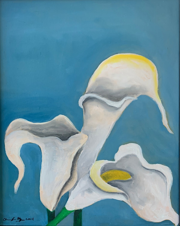 Calla Lily Tranquility by Christopher Hoppe