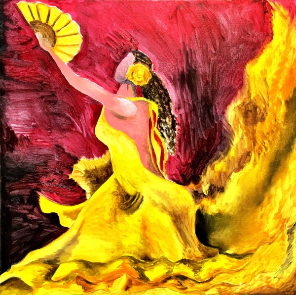 Sunshine Flamenco Dancer by Christopher Hoppe