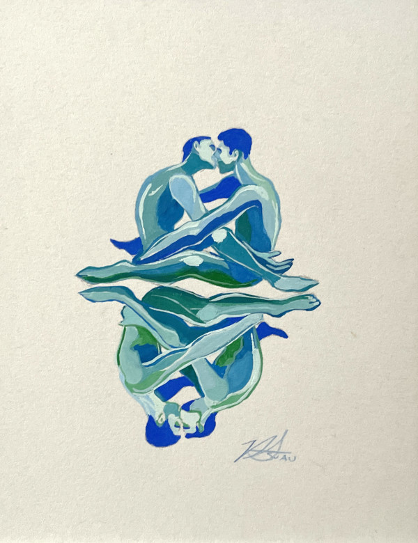 Blue Tango by Patty Suau