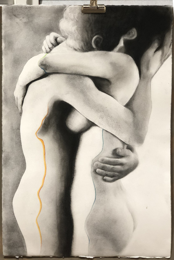 Embrace (study) by Patty Suau