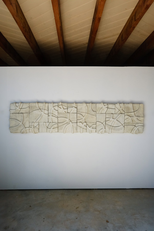 Interlacing Circles, Cut Up, Abstracted And Put Back Together by BEN MEDANSKY