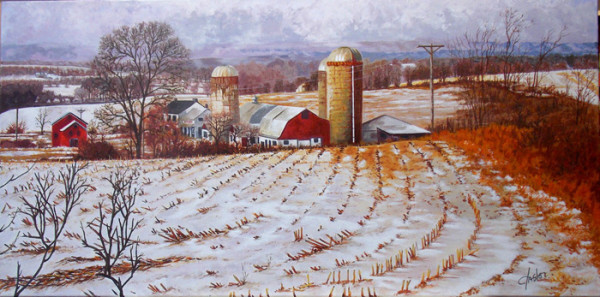 5th Place – Overall - John Jaster - “Waiting for the Thaw” – www.johnjasterstudio.com by John Jaster
