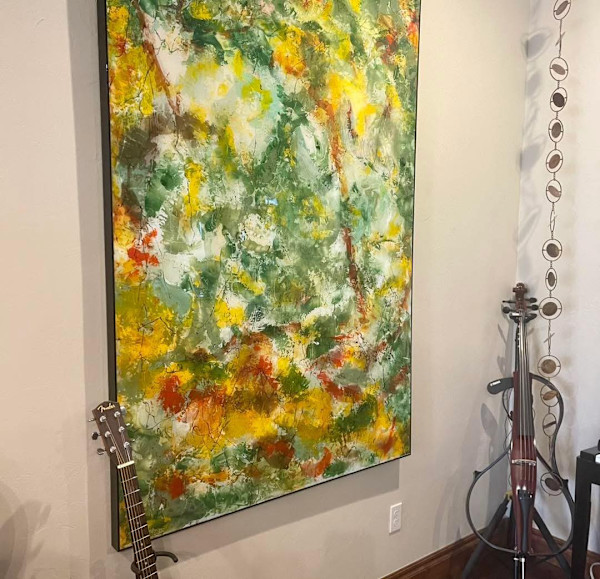 Golden  Chromium Muscovite by Janetta Smith