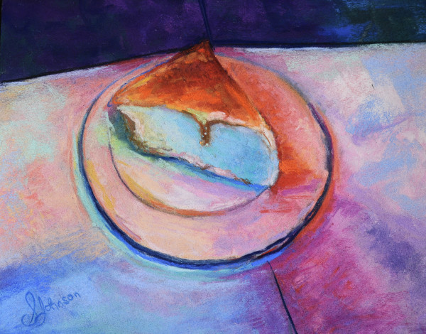Cake On A Plate by Susan  Frances Johnson