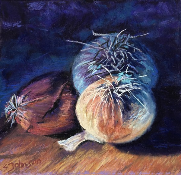 Onions by Susan  Frances Johnson