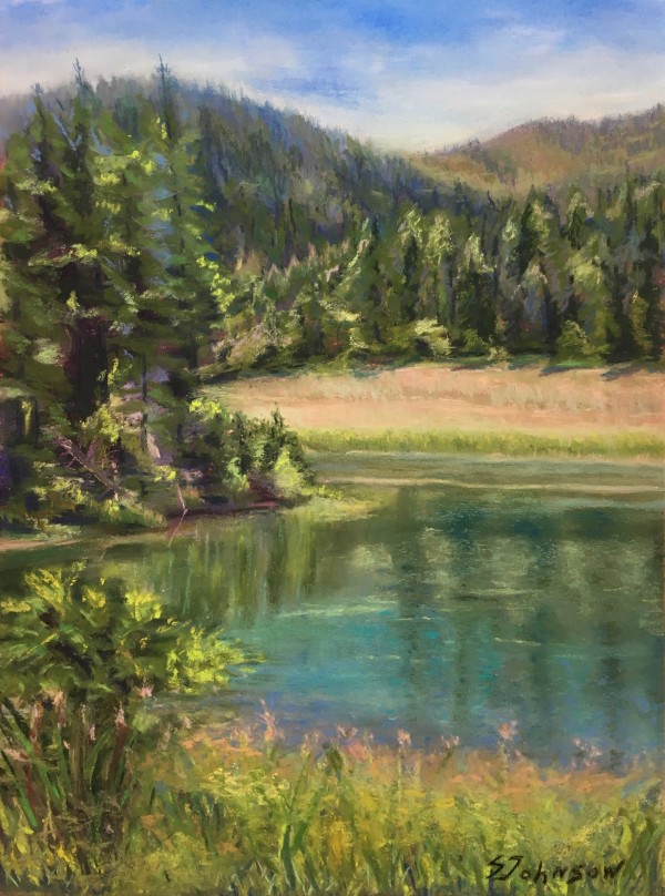 Mountain Serenity by Susan  Frances Johnson