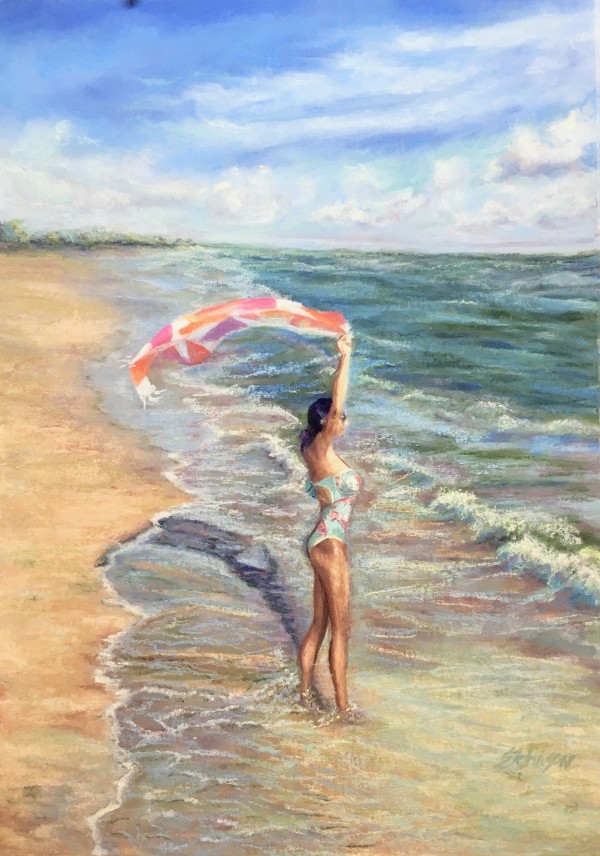 Self Care at the Beach by Susan  Frances Johnson