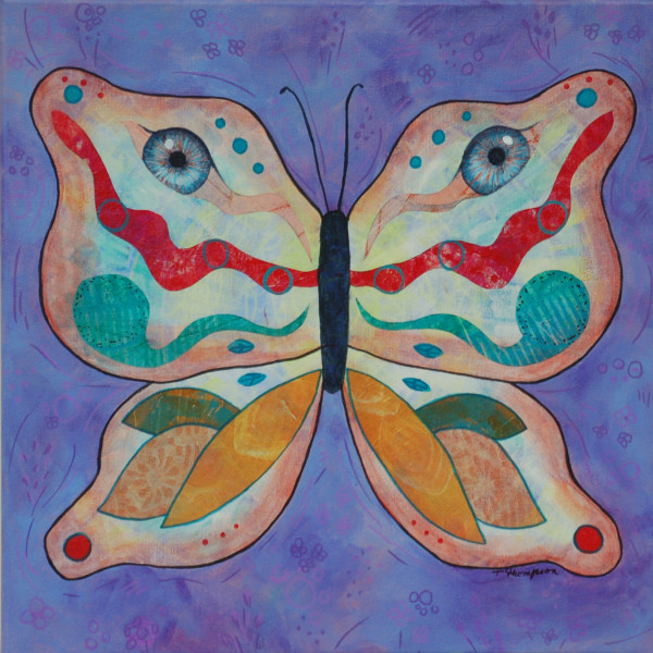 Butterfly #5 Proverbs 31:22-31 by Tracy Steel Thompson