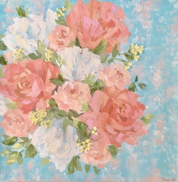Coral Bouquet by Jennifer Hill