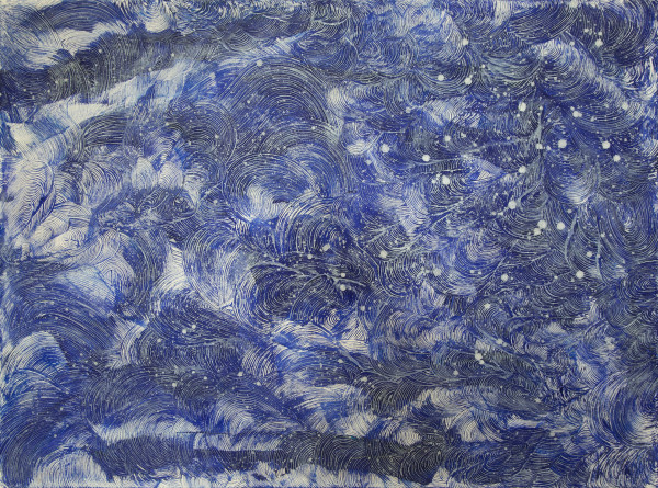 Blue snow by Cheyoung Yoon