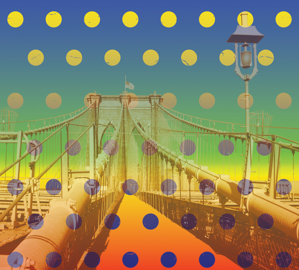 Brooklyn Bridge ptrmx by Tina Psoinos