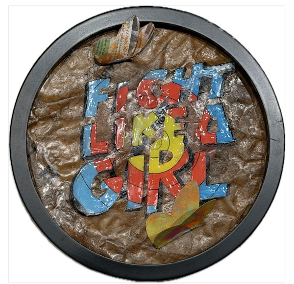 Fight Like A Girl_on Target by Tina Psoinos