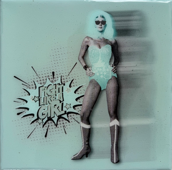 Wonder Woman  XBB_25, 8x8 by Tina Psoinos