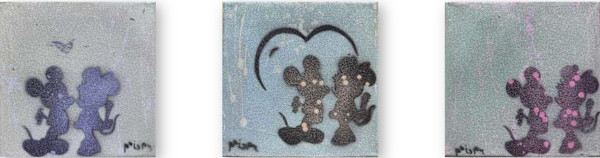 Mickey Meets Minnie 1 2 3 by Tina Psoinos