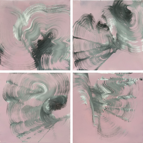 Pink Sky Waves by Tina Psoinos