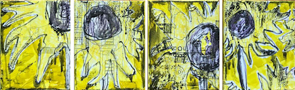 Sunflower B1-4 by Tina Psoinos