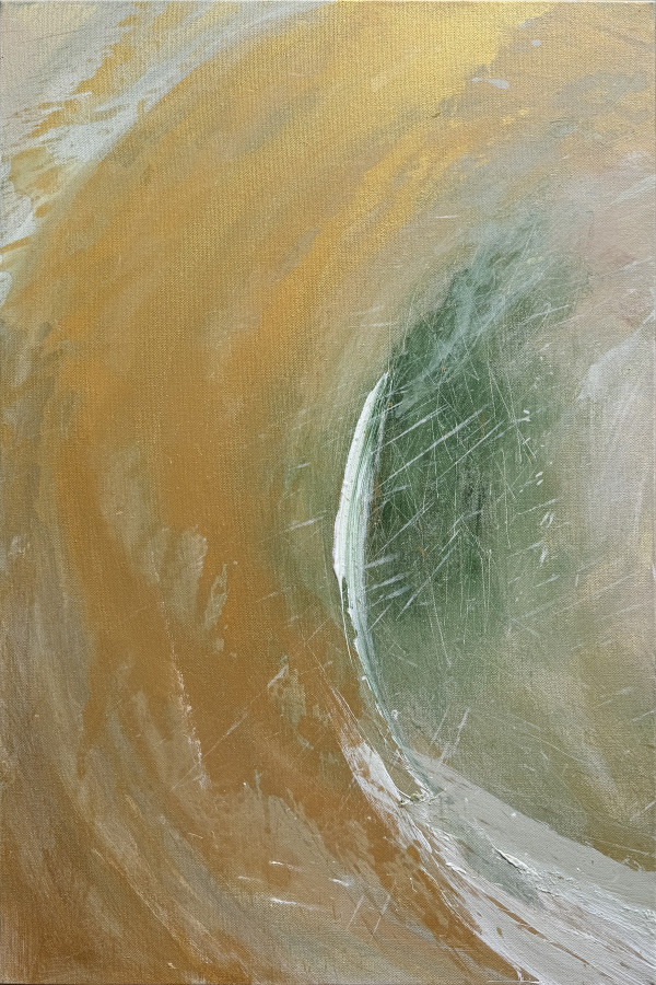 Golden Hour Green Gold by Tina Psoinos