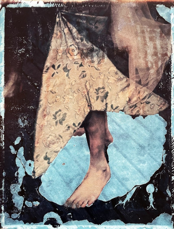 A Day With A Mermaid_Tail Blue by Tina Psoinos