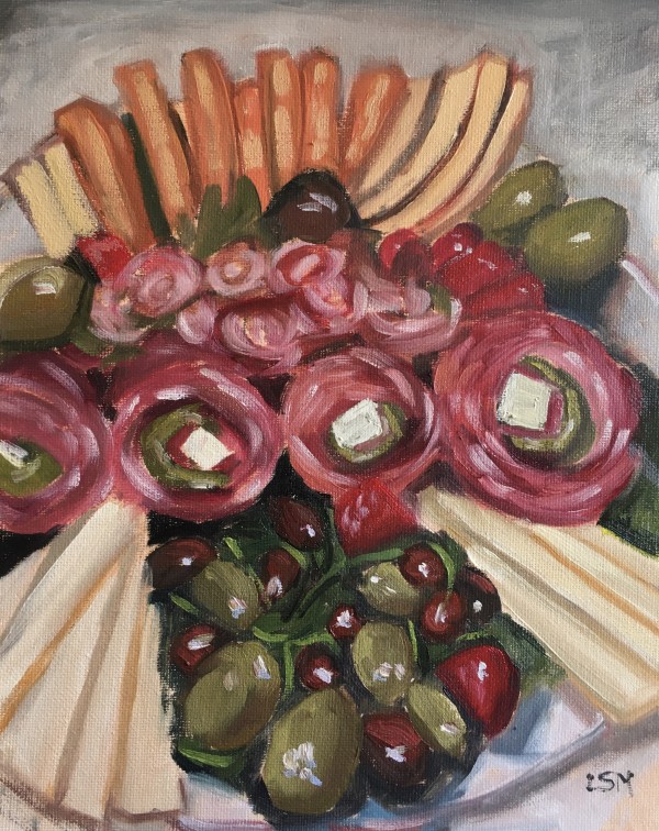 Olives and Antipasto by Linda S. Marino