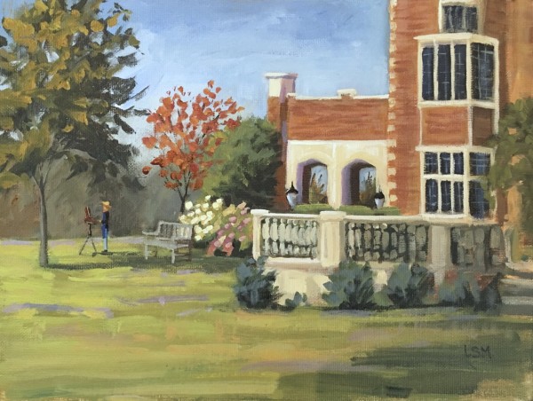 Painter's View, Waveny House, New Canaan, CT by Linda S. Marino