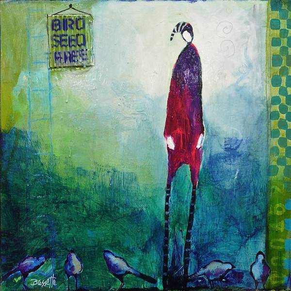 Birdfeeder by Jeanne Bessette