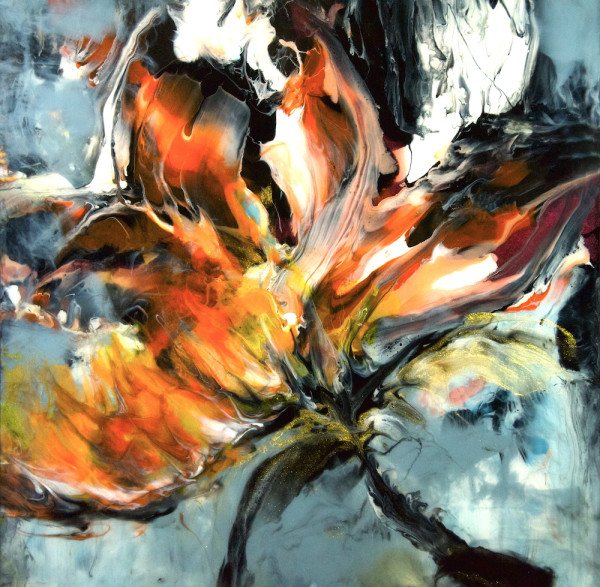 Deep in Thought - Moody Magnolia by Jeanette Montero