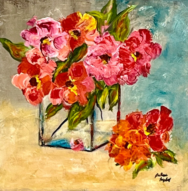 Red Flowers by Patricia Triplett