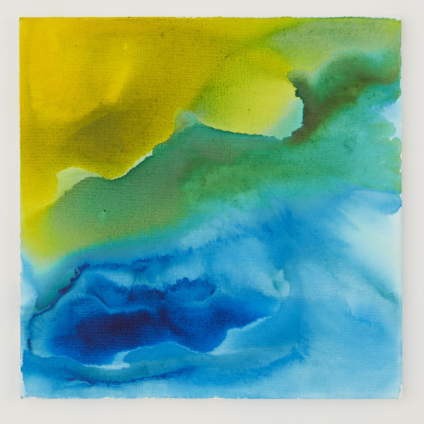 Blue Green Wash III by Anne Labovitz