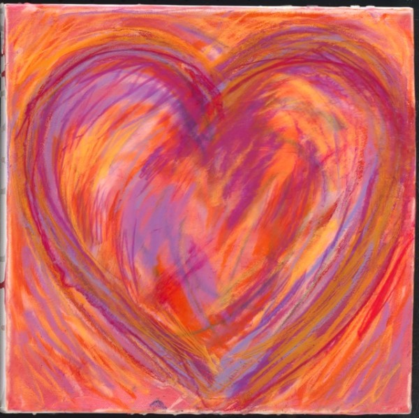 Tangerine Heart by Anne Labovitz