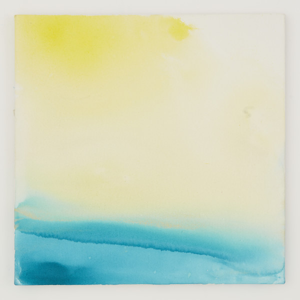 Yellow and Blue Wash III by Anne Labovitz