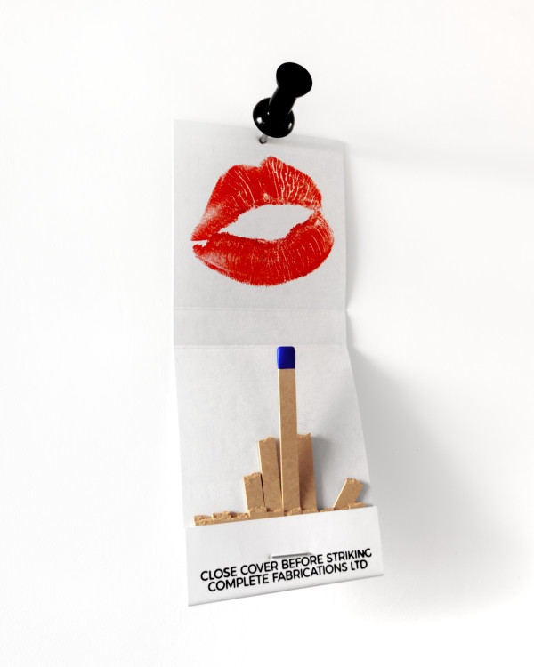 Kiss Off 1/8 by Miles Jaffe, Image 1.
