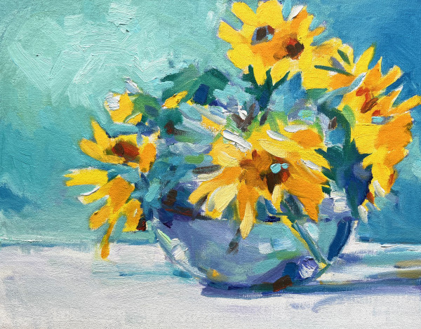 Bowl of sunshine by Marcia Hoeck