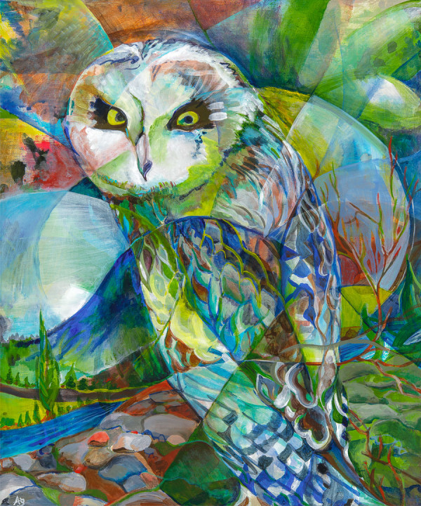 Owl by Anna Iris Graham
