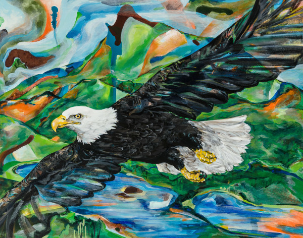 Bald Eagle by Anna Iris Graham