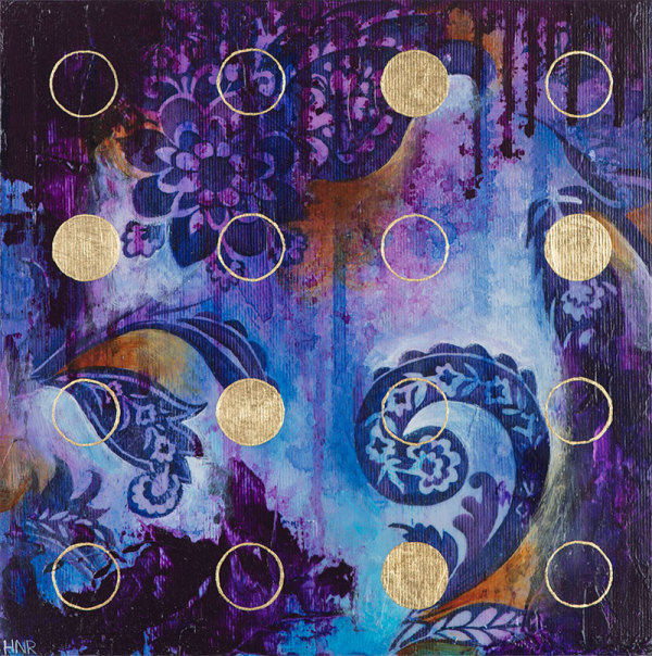 Dots (Purple) by Heather Robinson