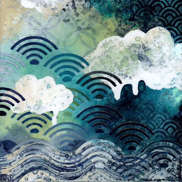 Ocean Storm 10 by Heather Robinson