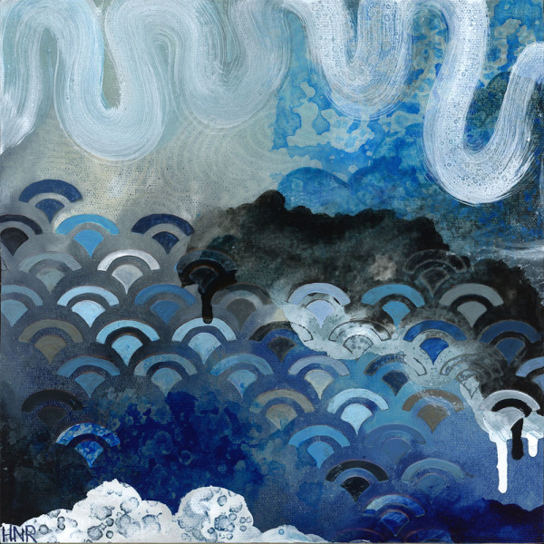 Ocean Storm 9 by Heather Robinson