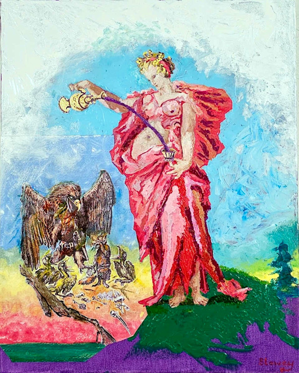 Tarot #14 Temperance by Debi Slowey-Raguso