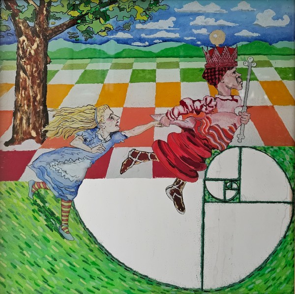 Entangled Majesty: The Crimson Conductor of Wonderland by Debi Slowey-Raguso