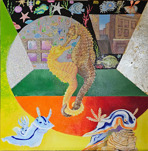 "Magic Seahorses of Augustine's Legacy" by Debi Slowey-Raguso, Image 8.