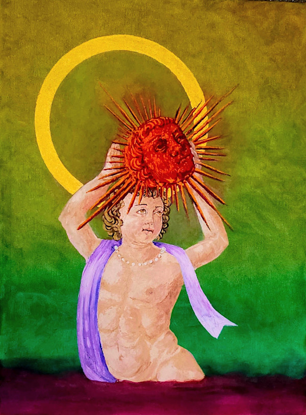 The Sun Bearer, Tarot #1 by Debi Slowey-Raguso, Image 3.