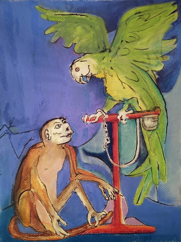 Said the Parrot to the Monkey
