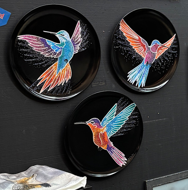 Radiant Hummer TRIO by Sabrina Frey