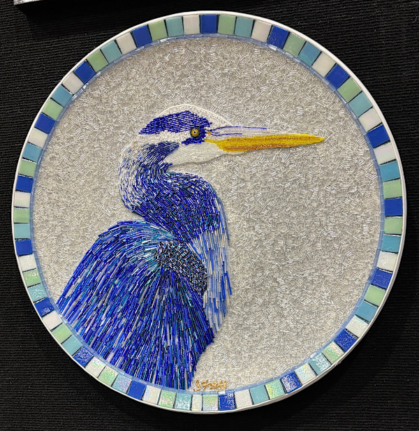 Able - Blue Heron by Sabrina Frey