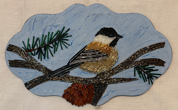 Joyful Chickadee by Sabrina Frey