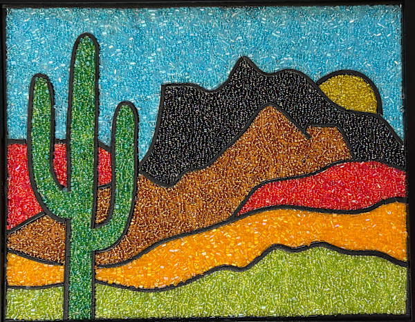 Desert Sentinal 2 Sampler #9 by Sabrina Frey
