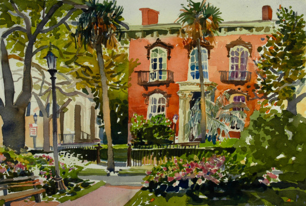 "Mercer-Williams House, Savannah" by Robert H. Leedy