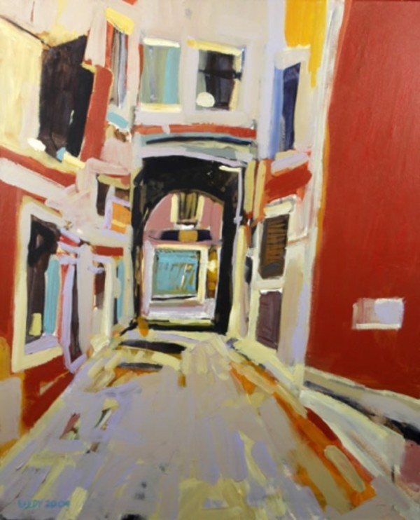"Calle de le Boteghe II - Venice" by Robert H. Leedy